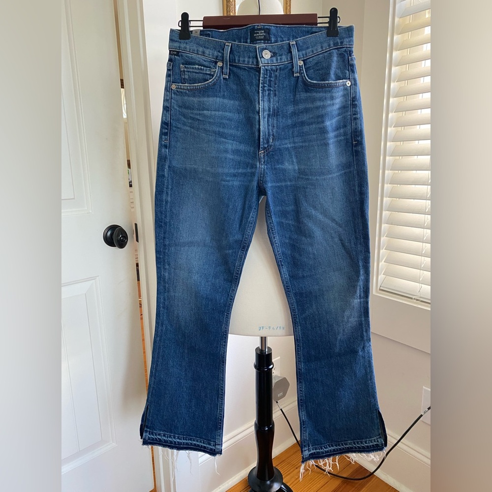 Citizens Of Humanity Dark Blue Bootcut Jeans